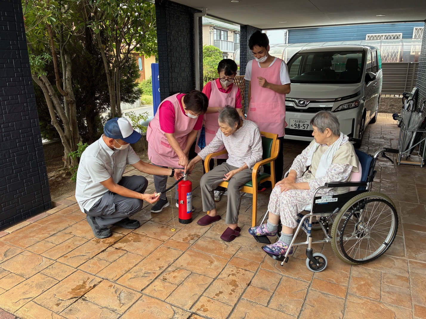 消防設備点検と訓練🧯