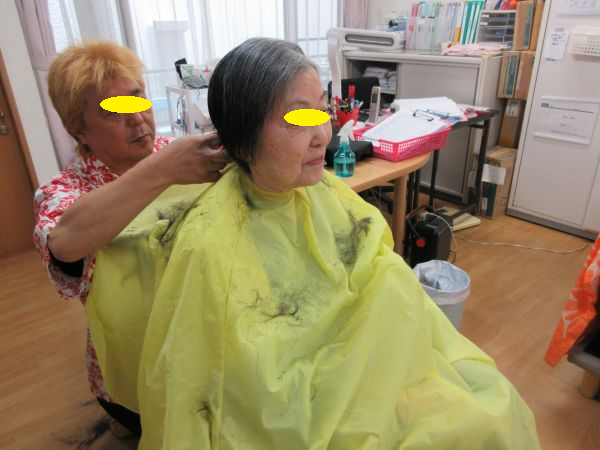 訪問カット✂