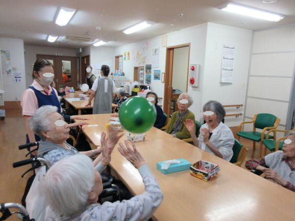 風船レクリエーション🎈